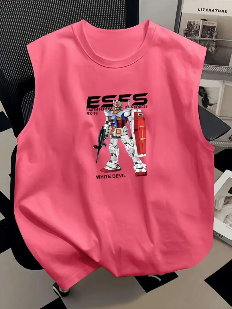 Boys 100% Cotton Sleeveless Vest White Summer - Image 11
