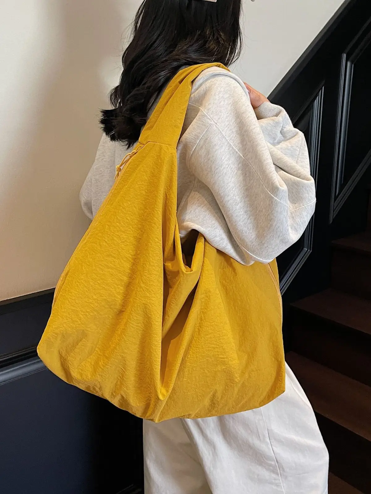 Nylon Armpit Bags Red Yellow 2025 Women - Image 8