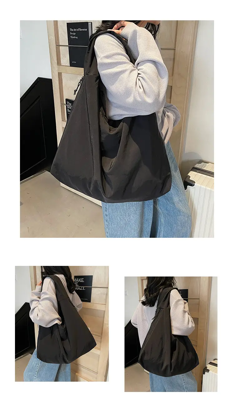 Nylon Armpit Bags Red Yellow 2025 Women — feature 11