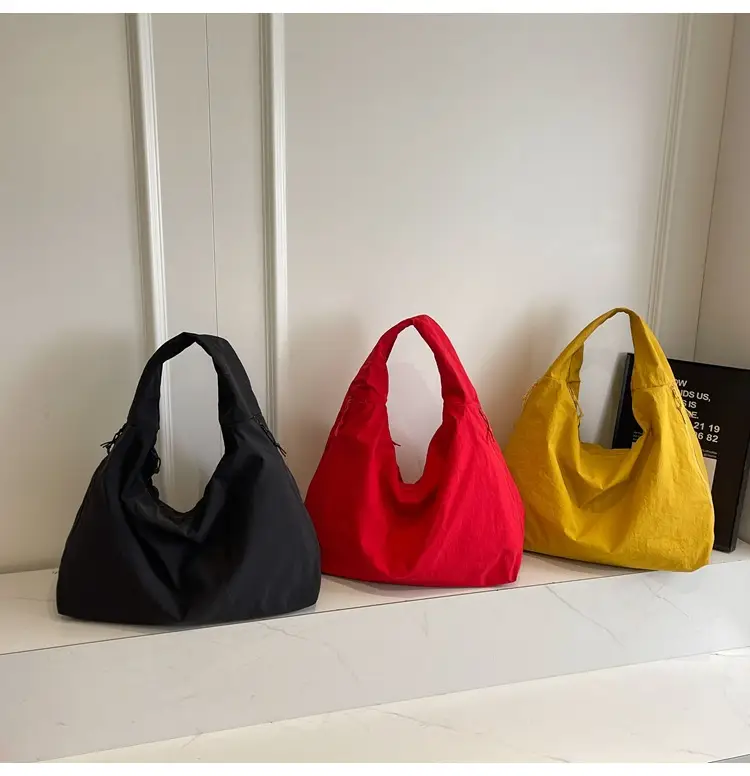 Nylon Armpit Bags Red Yellow 2025 Women — feature 13