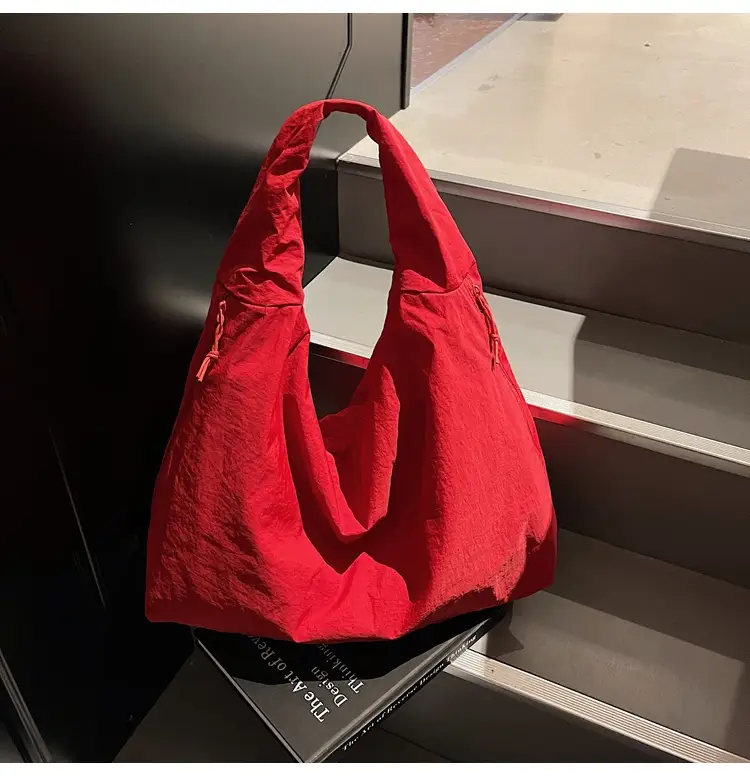 Nylon Armpit Bags Red Yellow 2025 Women — feature 32