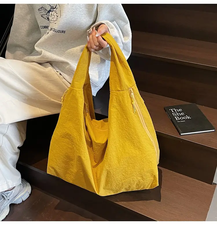 Nylon Armpit Bags Red Yellow 2025 Women — feature 44