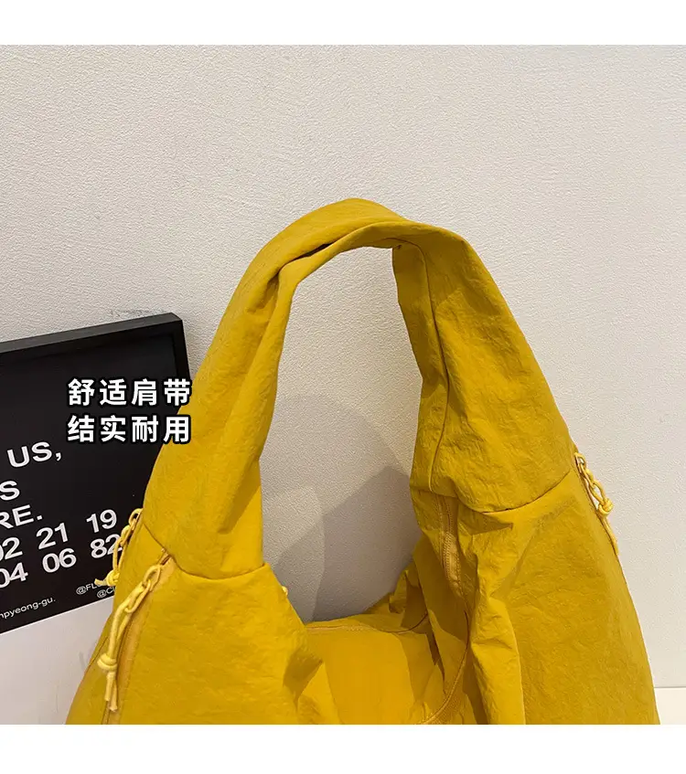 Nylon Armpit Bags Red Yellow 2025 Women — feature 5