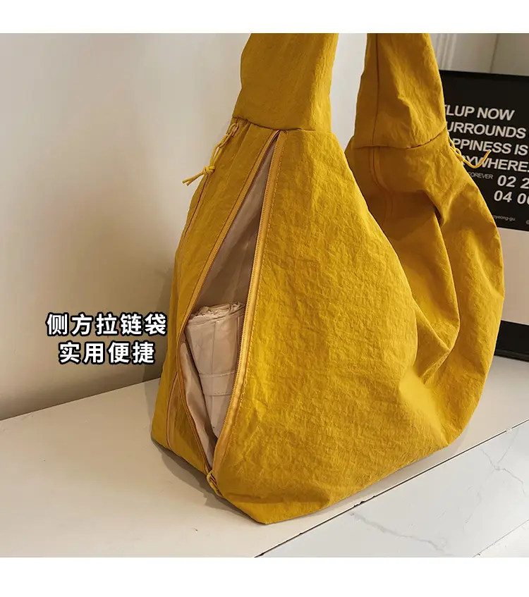 Nylon Armpit Bags Red Yellow 2025 Women — feature 7