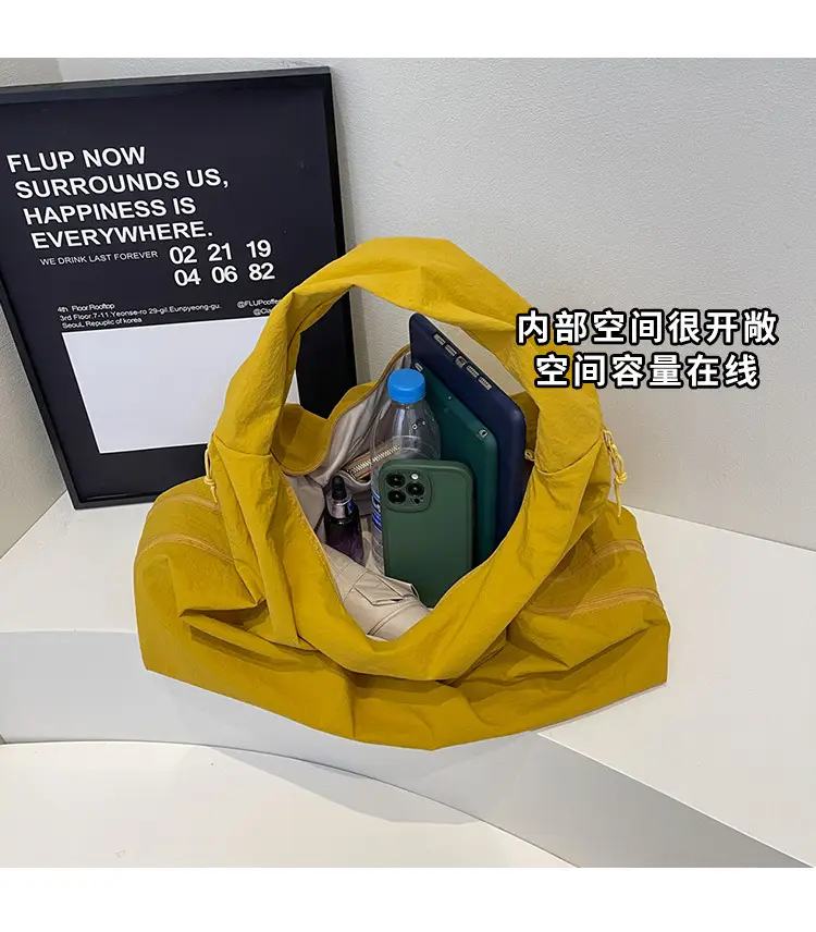 Nylon Armpit Bags Red Yellow 2025 Women — feature 8