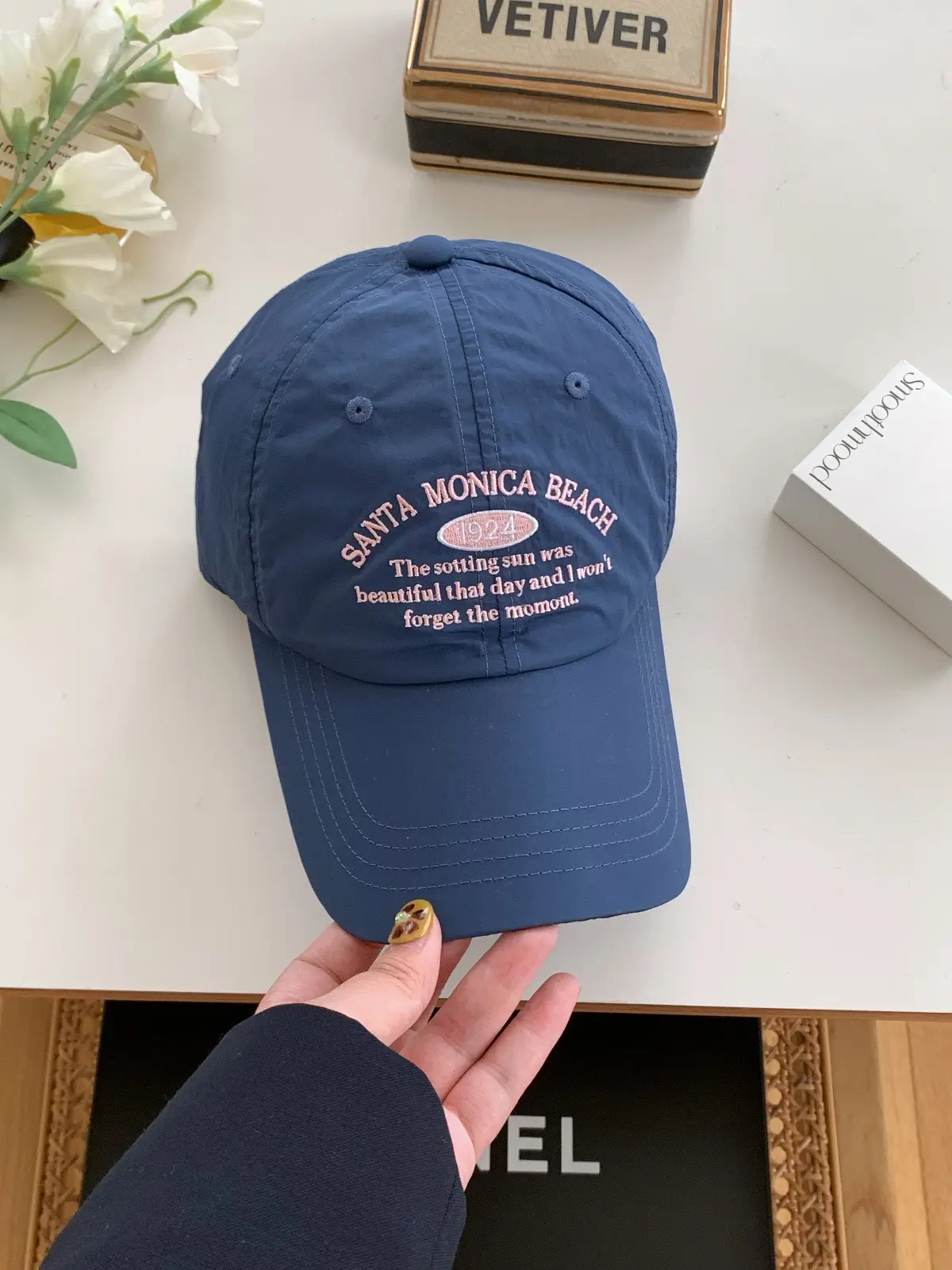 Women Baseball Cap Blue Sunshade Hat Quick Dry Spring Summer - Image 5