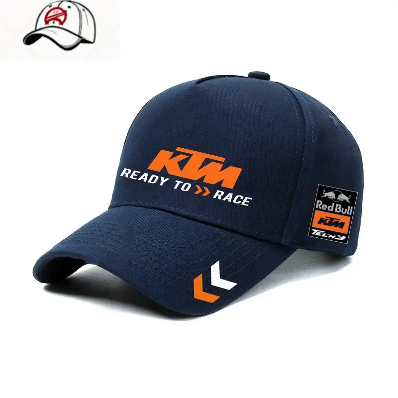 KTM Ready to Race Baseball Cap White Orange - Image 4