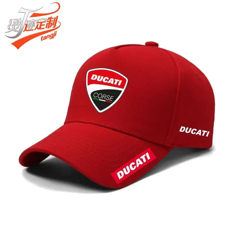 Ducati Fan Cap Red Grey Factory Racing