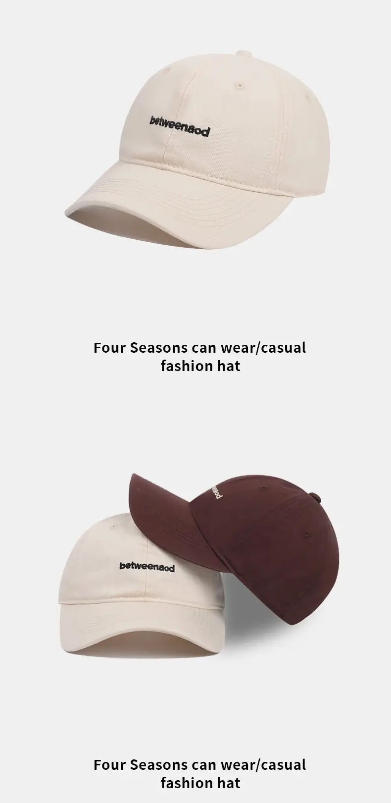 Red Embroidered Baseball Cap for Women 2025 — feature 14