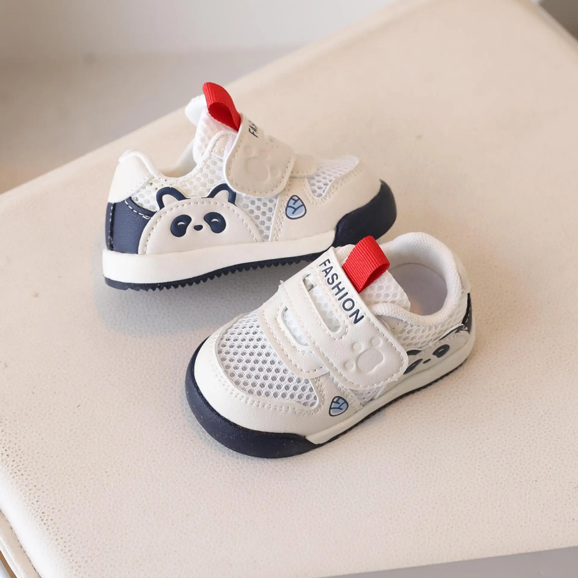 2026 Baby Mesh Shoes White Pink Blue