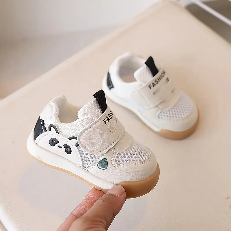 2026 Baby Mesh Shoes White Pink Blue