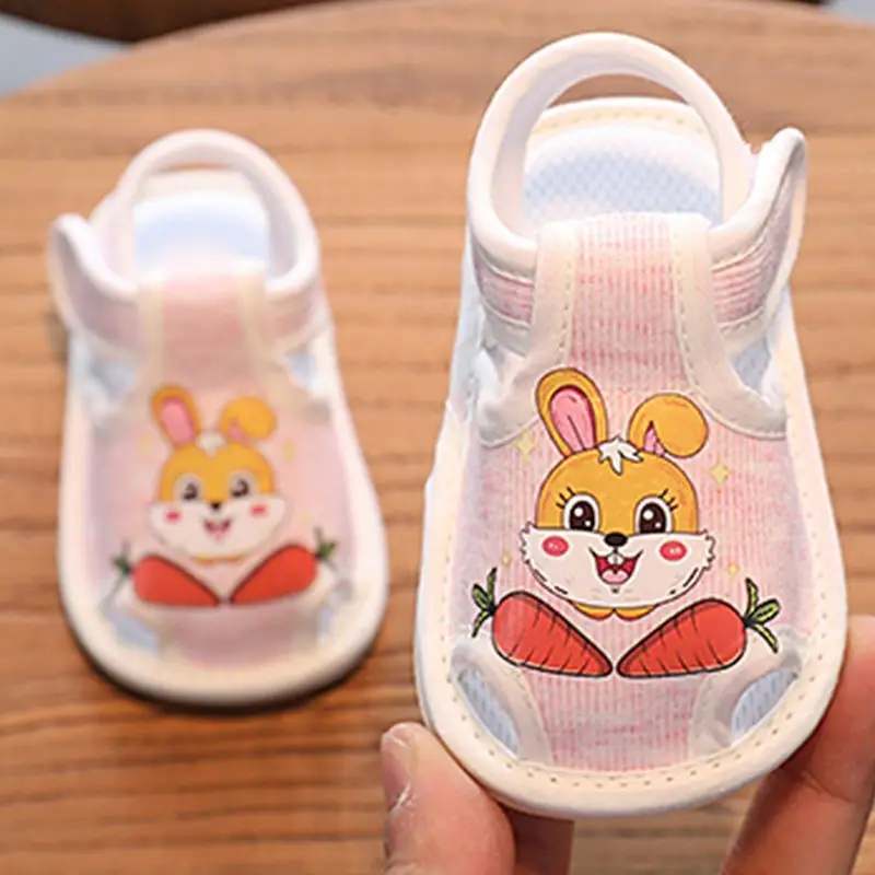 Baby Sandals Summer 0-1 Years Old Toddler Shoes Men's and Women's Baby Shoes 6-9-15 Months Pre-Step Shoes Soft Sole 3 Breathable - Image 23