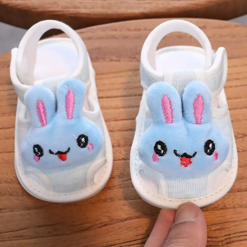 Baby Sandals Summer 0-1 Years Old Toddler Shoes Men's and Women's Baby Shoes 6-9-15 Months Pre-Step Shoes Soft Sole 3 Breathable - Image 24