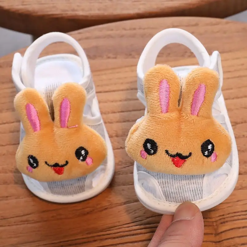 Baby Sandals Summer 0-1 Years Old Toddler Shoes Men's and Women's Baby Shoes 6-9-15 Months Pre-Step Shoes Soft Sole 3 Breathable - Image 25