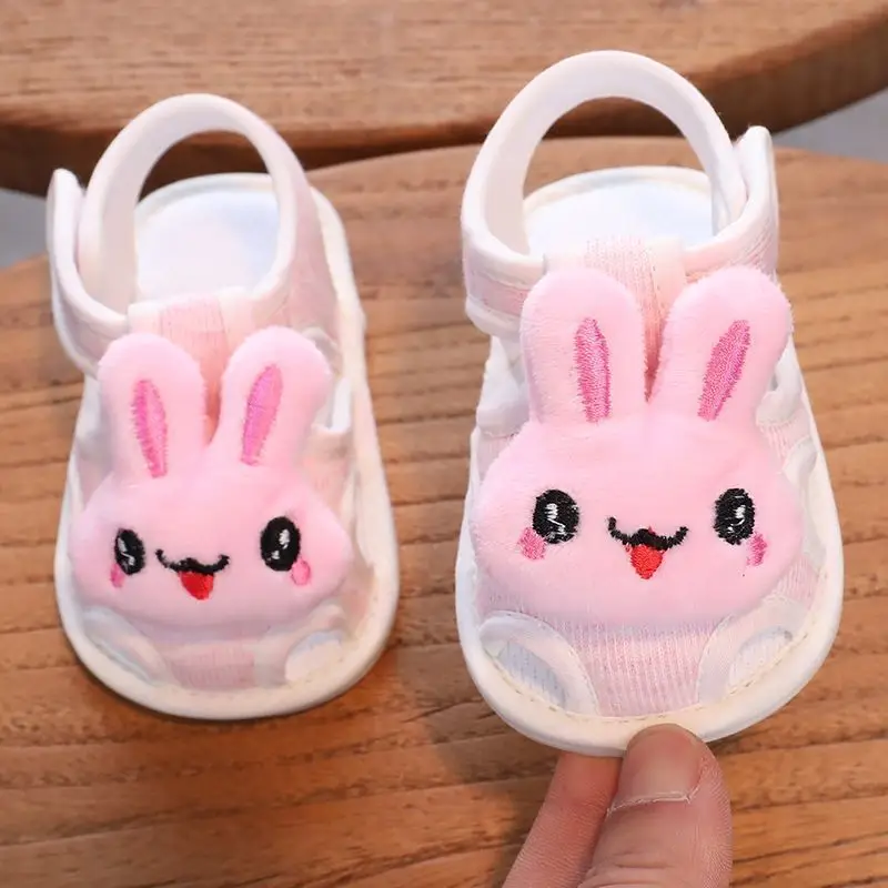 Baby Sandals Summer 0-1 Years Old Toddler Shoes Men's and Women's Baby Shoes 6-9-15 Months Pre-Step Shoes Soft Sole 3 Breathable - Image 26