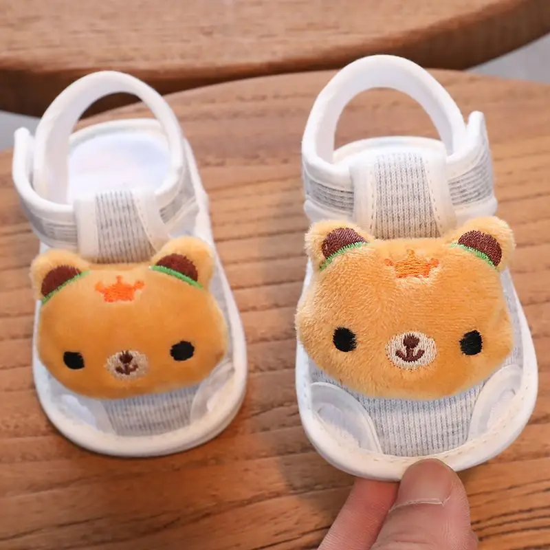 Baby Sandals Summer 0-1 Years Old Toddler Shoes Men's and Women's Baby Shoes 6-9-15 Months Pre-Step Shoes Soft Sole 3 Breathable - Image 28