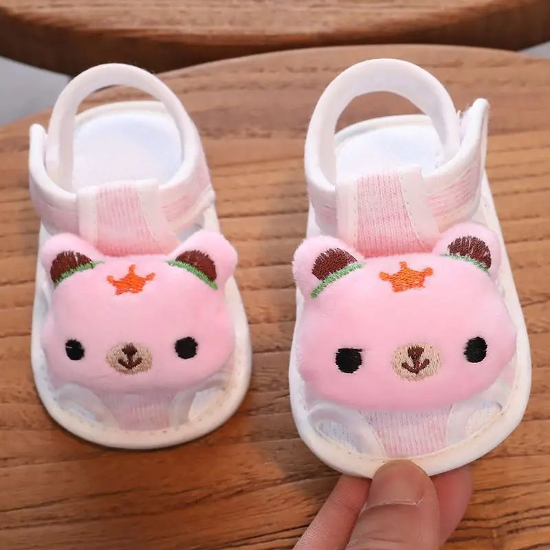Baby Sandals Summer 0-1 Years Old Toddler Shoes Men's and Women's Baby Shoes 6-9-15 Months Pre-Step Shoes Soft Sole 3 Breathable - Image 29
