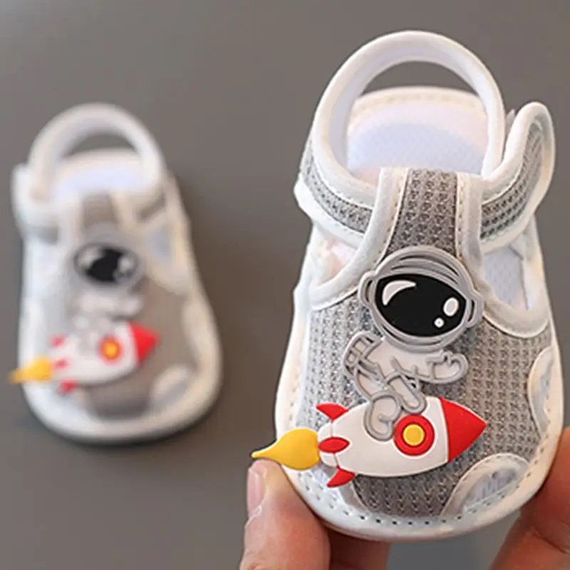 Baby Sandals Summer 0-1 Years Old Toddler Shoes Men's and Women's Baby Shoes 6-9-15 Months Pre-Step Shoes Soft Sole 3 Breathable - Image 31