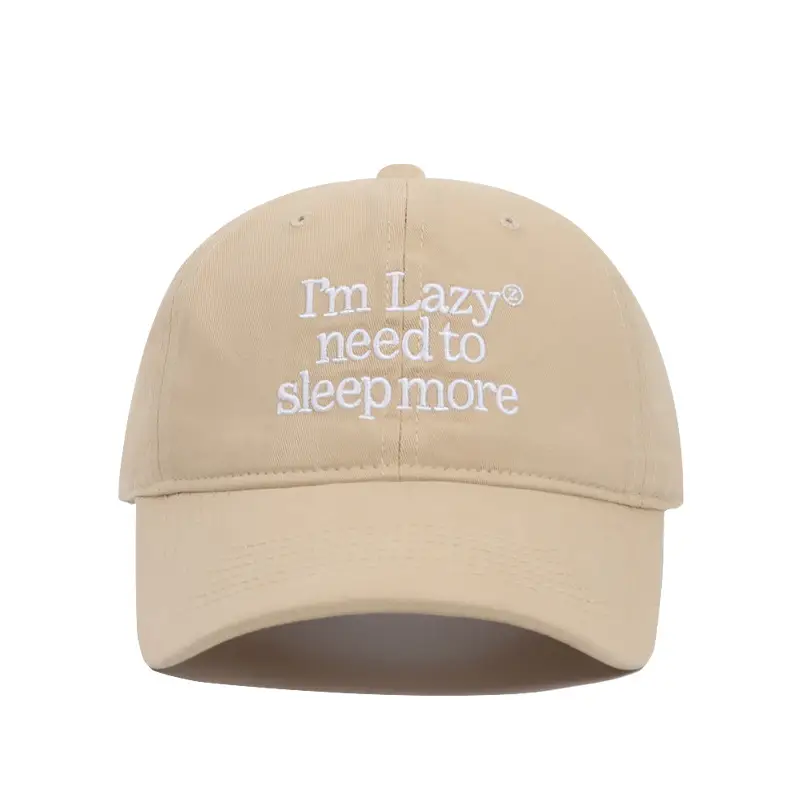 Women Embroidered Baseball Cap White Sleep Logo - Image 13