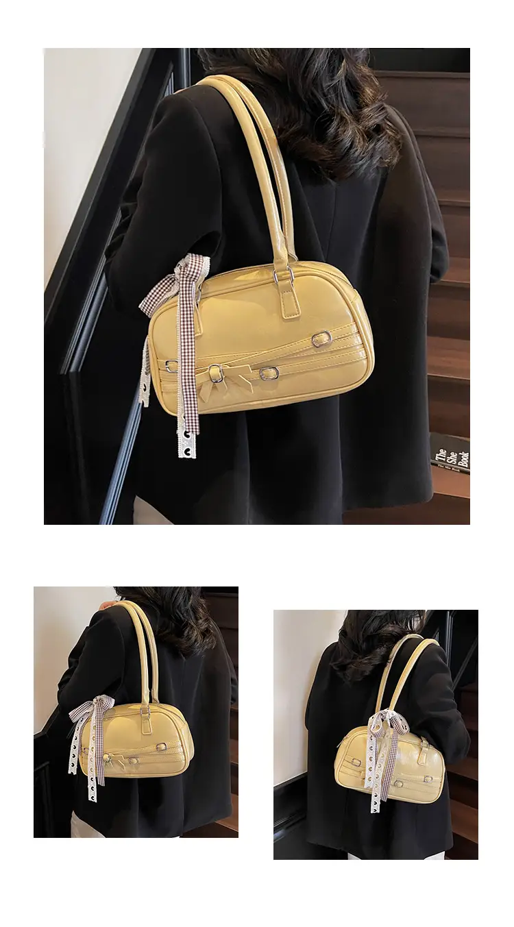 Silver Bow Shoulder Bag for Women Summer 2025 — feature 11