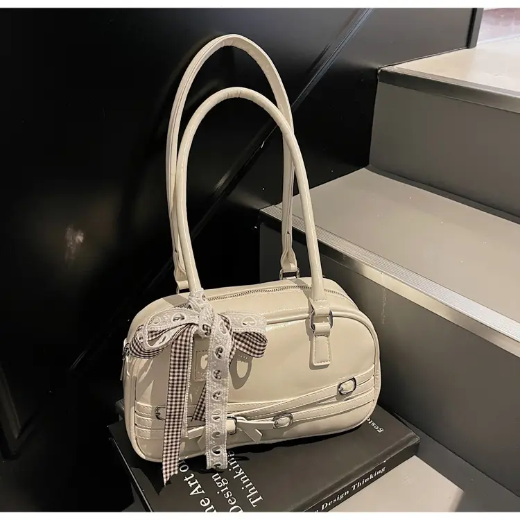 Silver Bow Shoulder Bag for Women Summer 2025 — feature 18