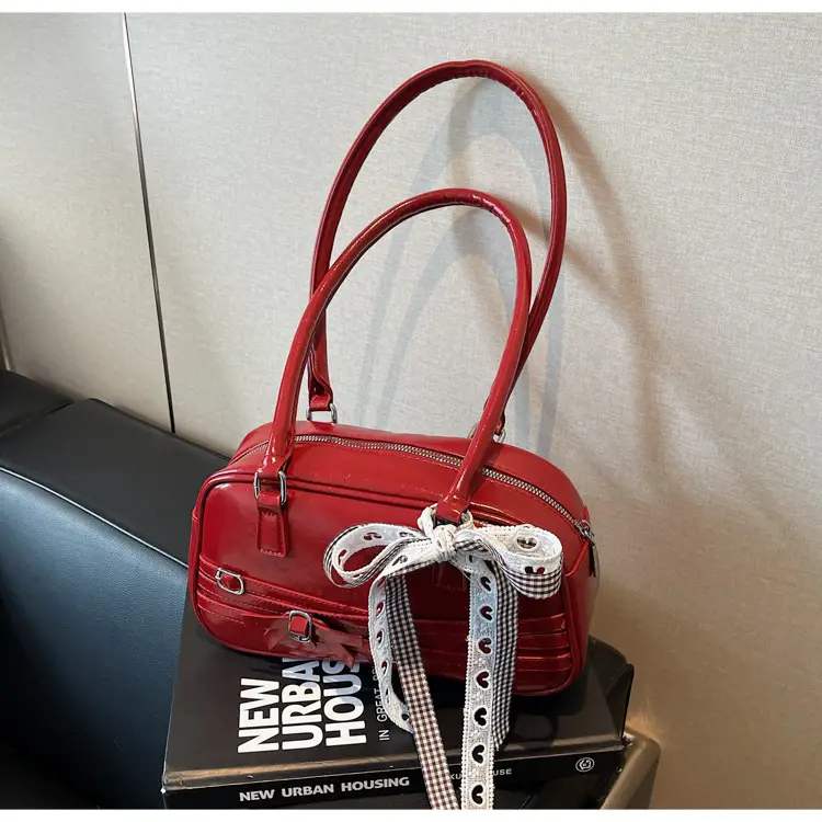 Silver Bow Shoulder Bag for Women Summer 2025 — feature 20