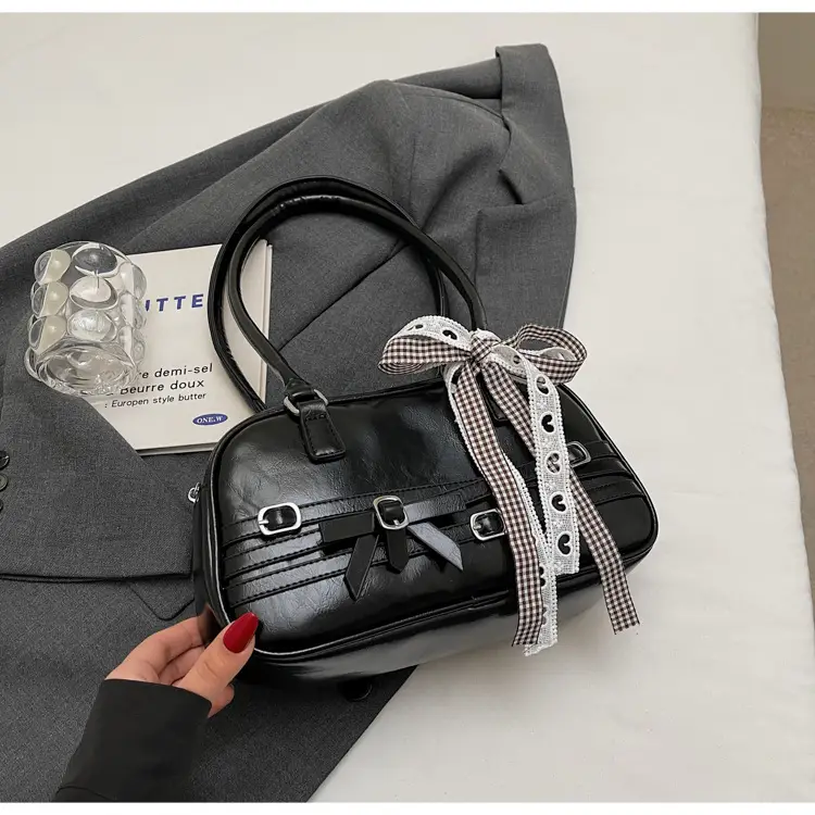 Silver Bow Shoulder Bag for Women Summer 2025 — feature 26