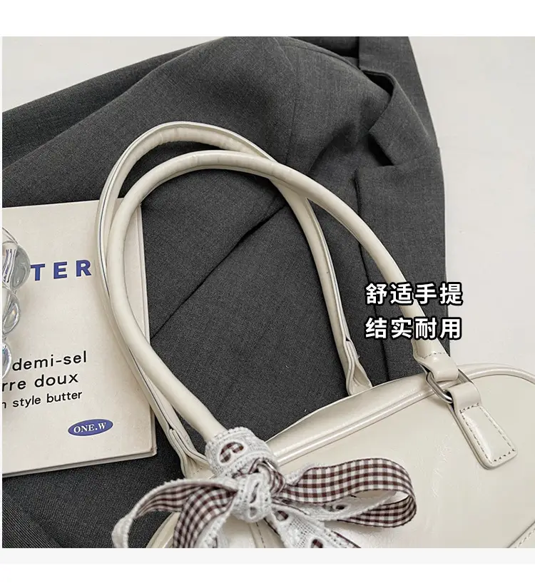 Silver Bow Shoulder Bag for Women Summer 2025 — feature 3