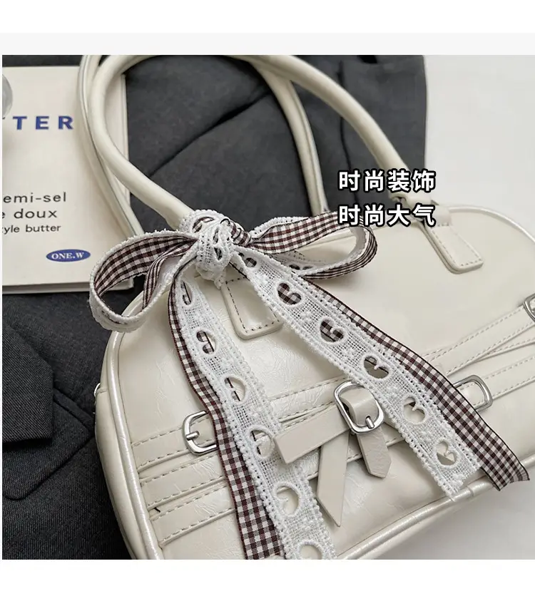 Silver Bow Shoulder Bag for Women Summer 2025 — feature 5