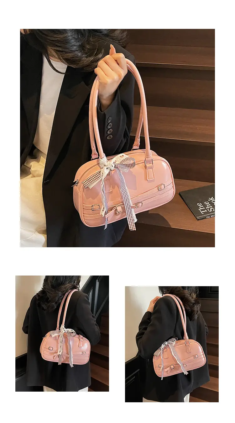 Silver Bow Shoulder Bag for Women Summer 2025 — feature 8