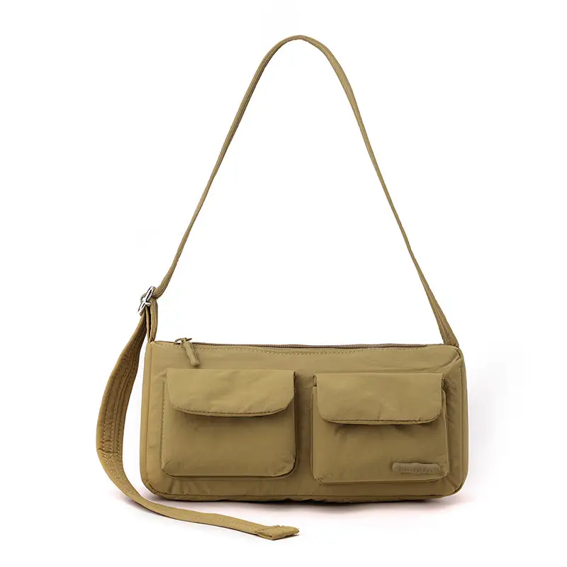 Korean Ins2026 Crossbody Bag Women Large Capacity Olive - Image 4