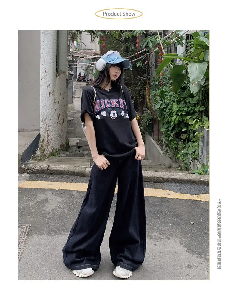 Dark Blue Loose Wide Leg Jeans 2025 — feature 3