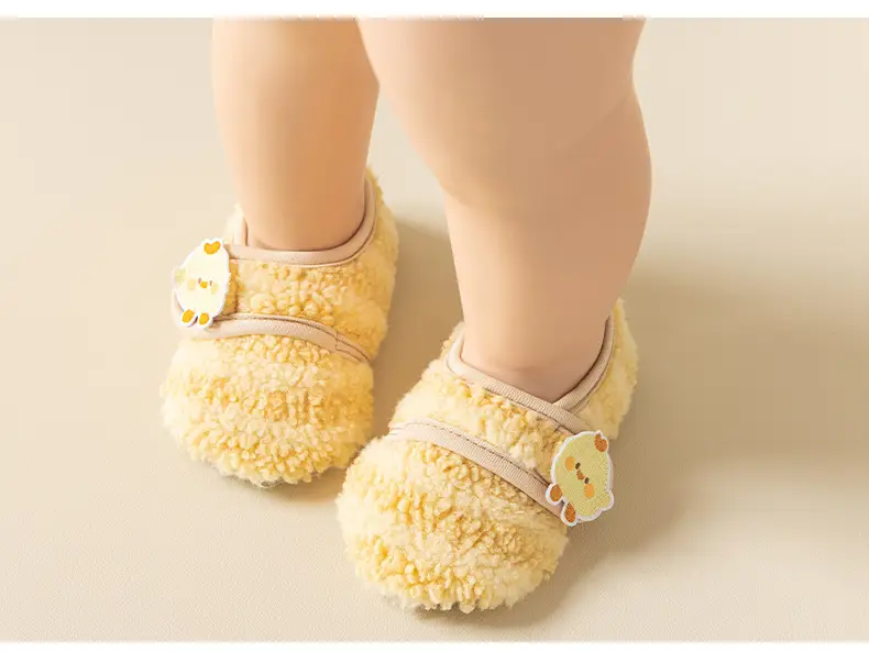 Thick Lamb Wool Toddler Shoes for Baby Autumn Winter Non-Slip — feature 9