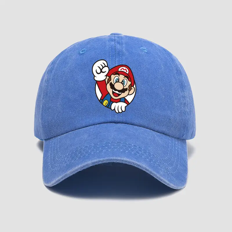 Mario Anime Cartoon Hat for Men Women Baseball Cap - Image 7