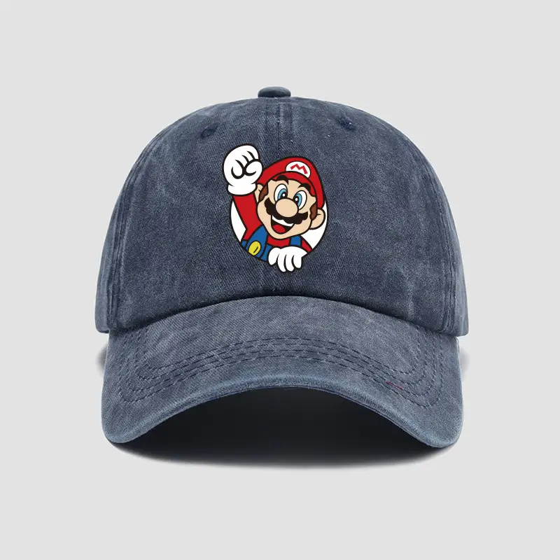 Mario Anime Cartoon Hat for Men Women Baseball Cap - Image 6