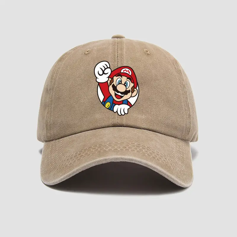 Mario Anime Cartoon Hat for Men Women Baseball Cap - Image 5