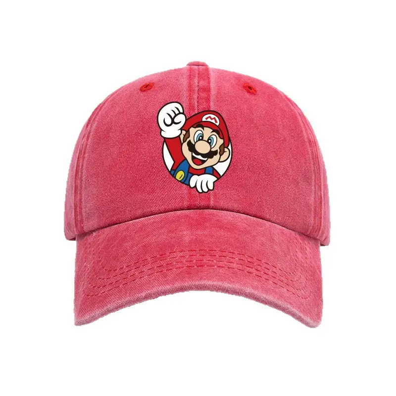 Mario Anime Cartoon Hat for Men Women Baseball Cap - Image 10