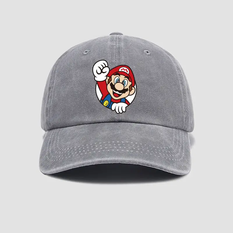 Mario Anime Cartoon Hat for Men Women Baseball Cap - Image 3