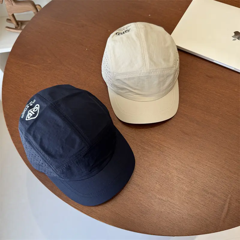 Men's Blue Duckbill Cap with Brand Logo - Image 7