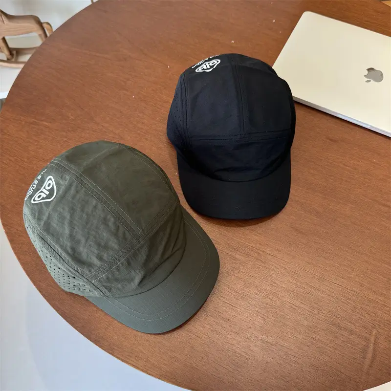 Men's Blue Duckbill Cap with Brand Logo - Image 8