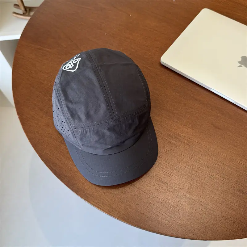 Men's Blue Duckbill Cap with Brand Logo - Image 3
