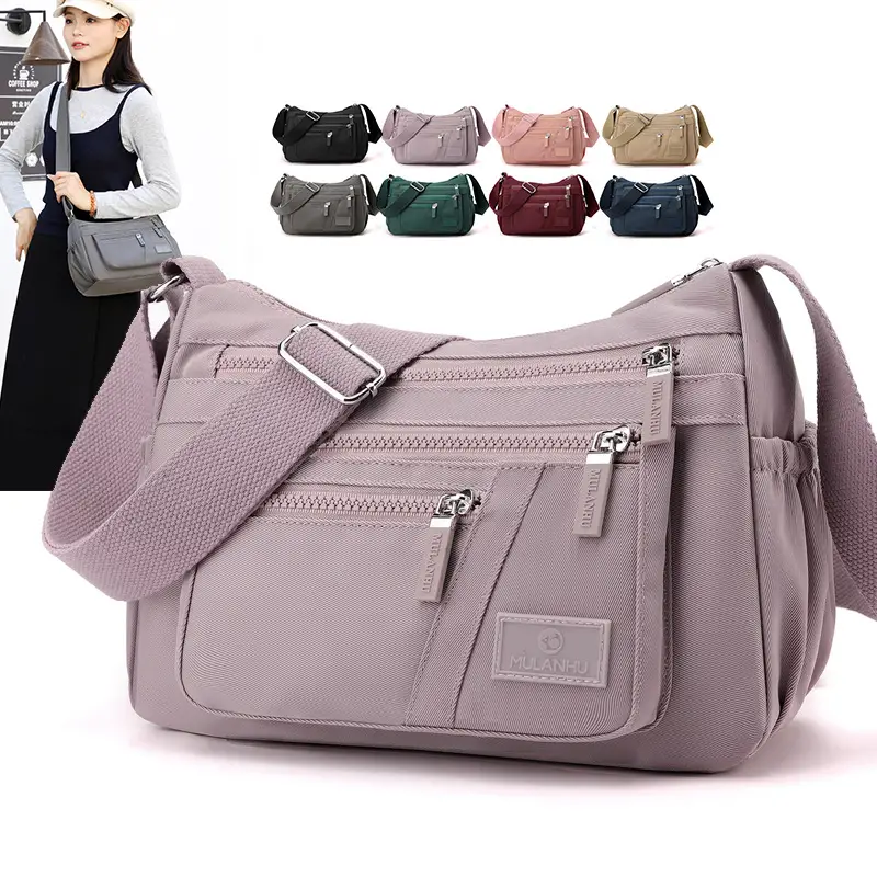 Oxford Cloth Women's Crossbody Bag Multi Color - Image 9