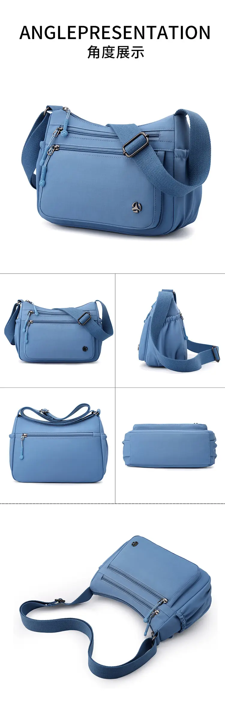 Women's Waterproof Shoulder Crossbody Bag Multi Color — feature 22