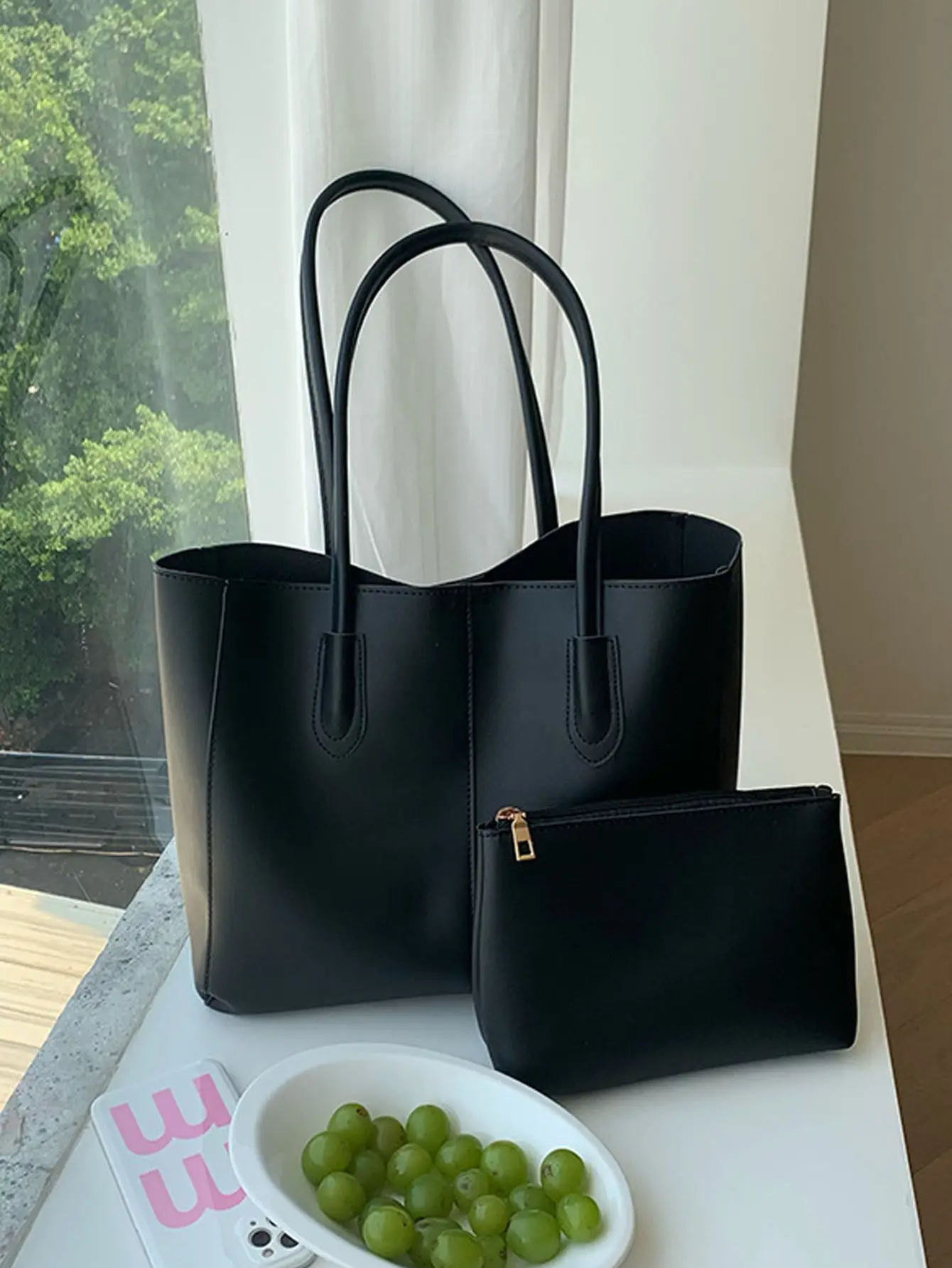 2026 Brown Textured Tote Bag for Women Large Capacity - Image 5