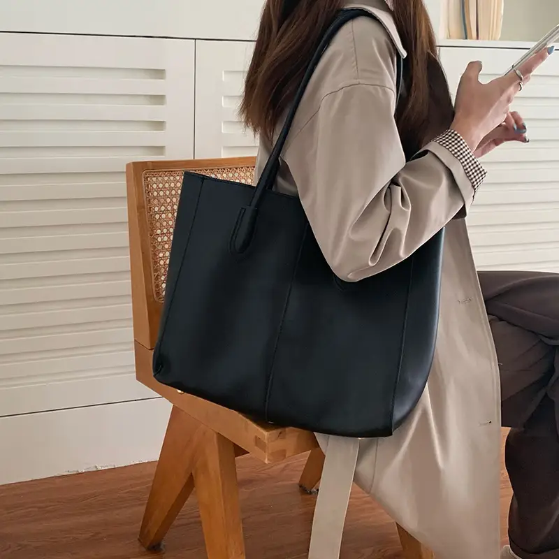 2026 Brown Textured Tote Bag for Women Large Capacity — feature 16
