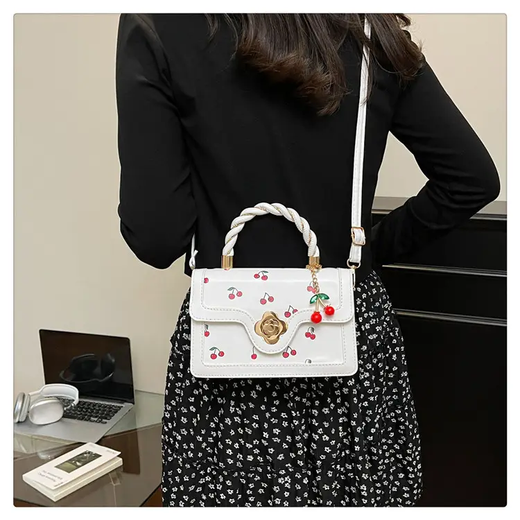 Cherry Print Women's Handbags Crossbody & Shoulder — feature 12