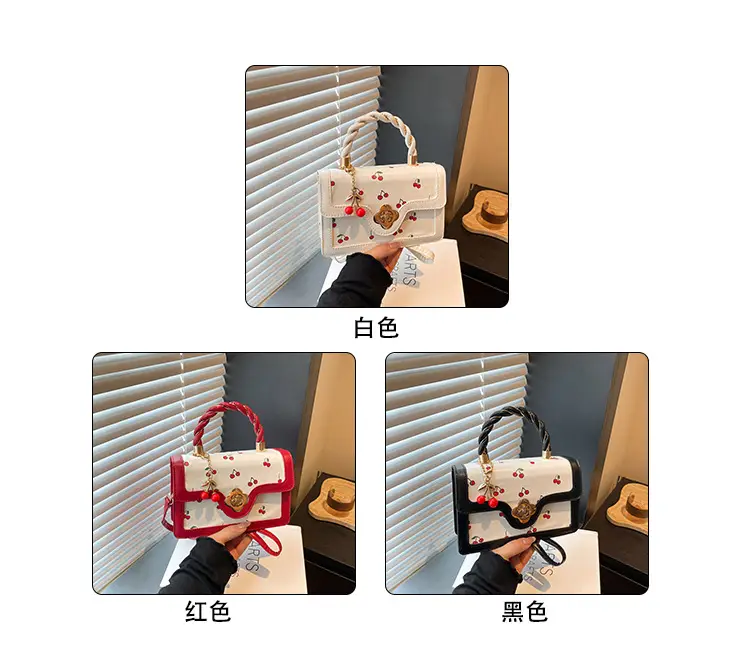 Cherry Print Women's Handbags Crossbody & Shoulder — feature 2