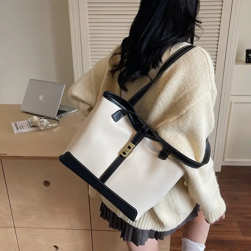 Niche Design High-End 2025 Summer Large Capacity One Shoulder Tote Bag - Image 4