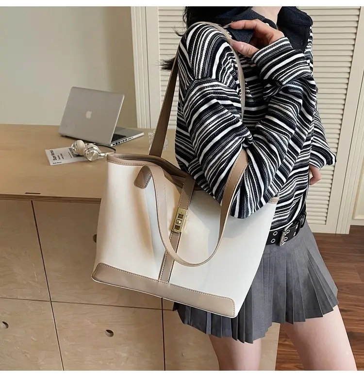 Niche Design High-End 2025 Summer Large Capacity One Shoulder Tote Bag — feature 13