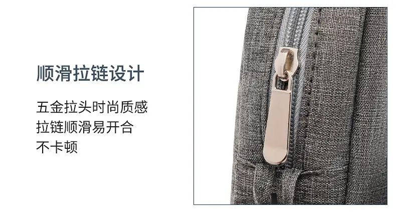 Black Crossbody Tablet Bag for Work & Commute — feature 23